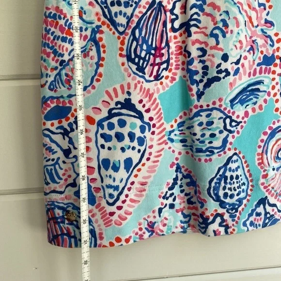 Lilly Pulitzer | Sleeveles Preppy Dress with Low Neck Line | Excellent Condition - Picture 7 of 7